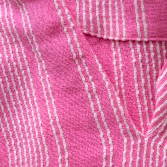 Zara Fringe Rustic Caftan Swim Cover Up - Picture 3 of 12